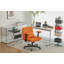 Chaise de bureau moderne avec accoudoirs, chaise de bureau d'ordinateur avec roulettes-982575940