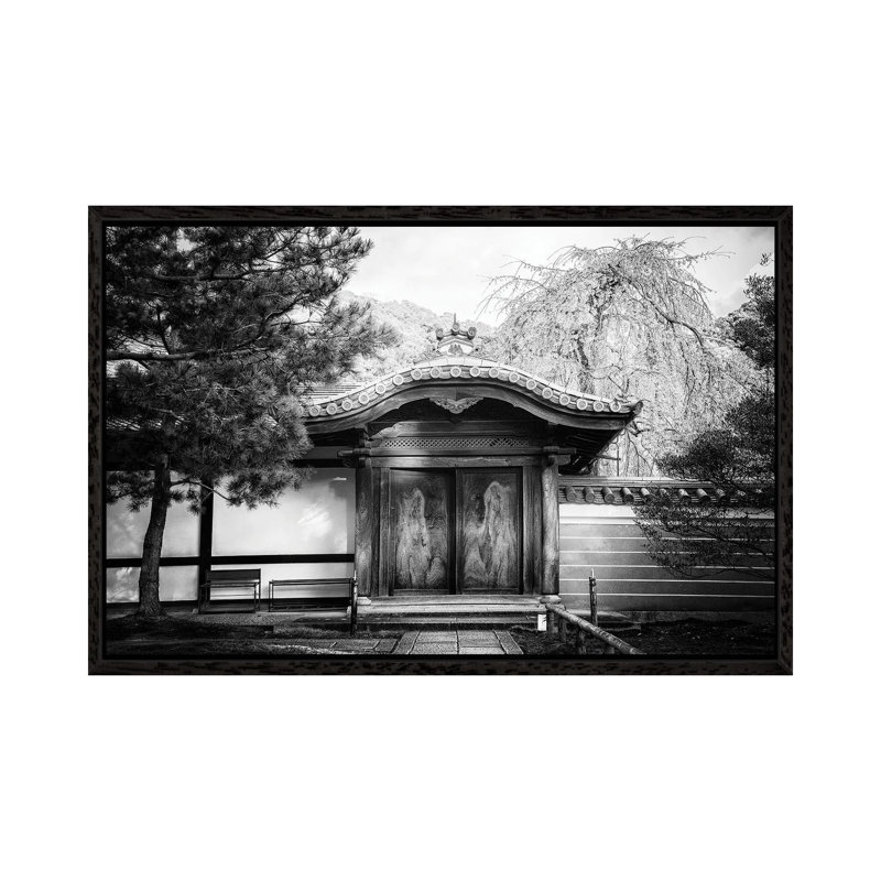 Temple Gates by Philippe Hugonnard - Gallery-Wrapped Canvas Giclée on Canvas, Black Floater Framed, 66.04 cm H x 45.72 cm W