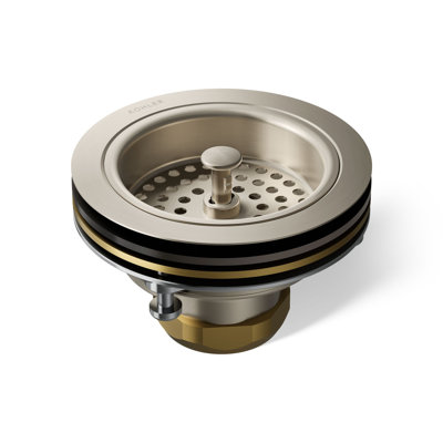 Duostrainer Sink Strainer, Less Tailpiece