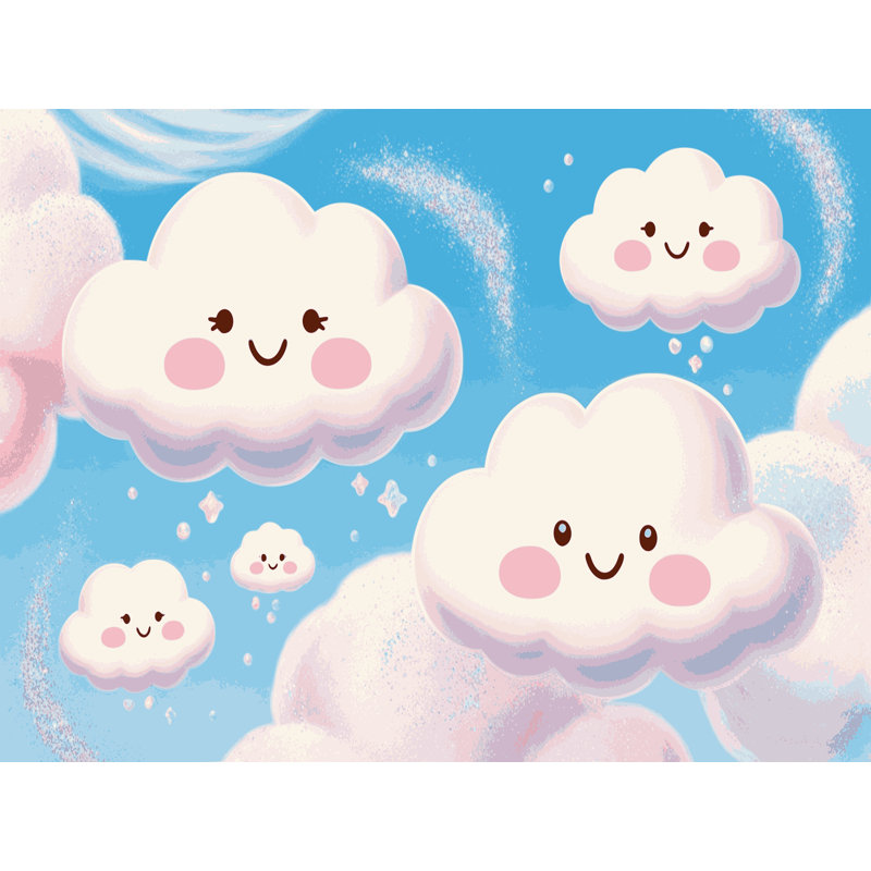 Tapis de chambre de bébé Zoomie Kids, Rectangulaire 3 pi x 5 pi