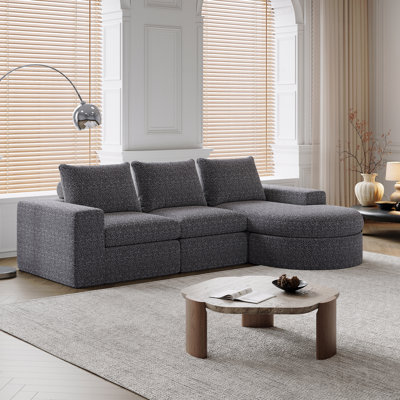 Canapé modulaire 99 po Chenille