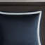 Ensemble d'édredon 8 pièces jacquard bleu marine / argent