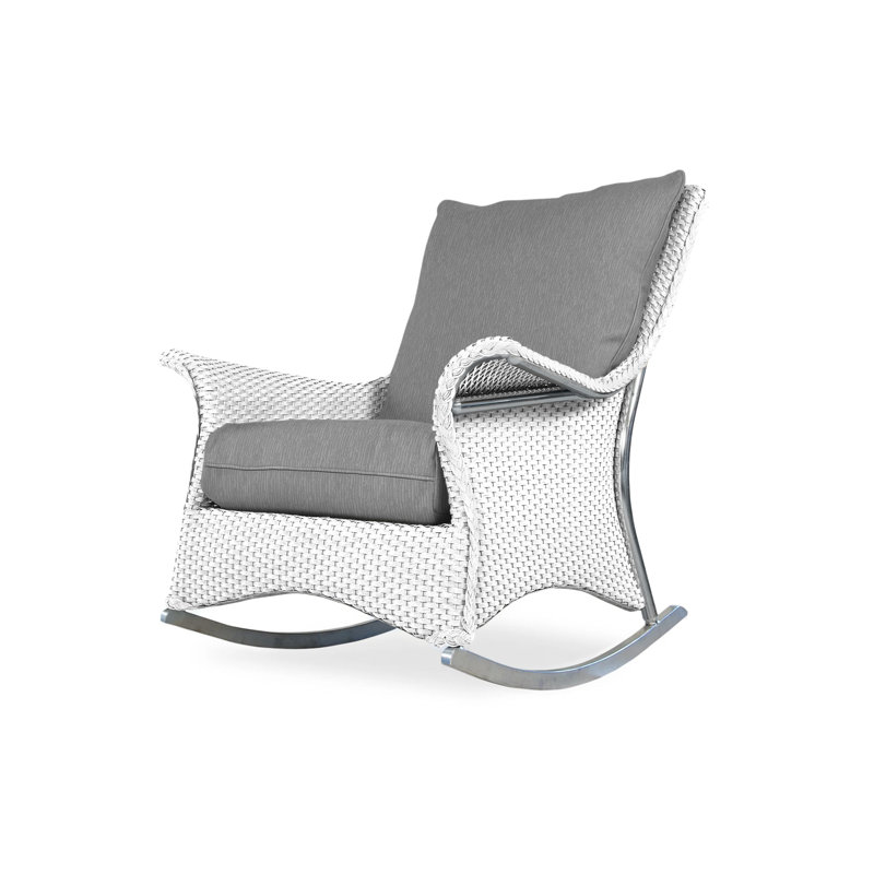 Mandalay Outdoor Chair, White, Demo Oatmeal