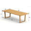 6 Seats 7 Pcs Grade-A Teak Wood Dining Set: 98" Sema Rectangle Table And 6 Akyee Arm Chairs #11AK3206-2120286305