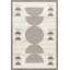 Uptown Geometric Hand Tufted Wool Area Rug in Gray/Cream-394741168