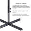 Parasol suspendu d'extérieur 10 pi Brunet-899983930