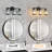 Modern Plating Black 3-Light Crystal Vanity Light Vertical Bathroom Light Fixture Over Mirror for Dressing Table Sink, Compatible with Dimmable Bulbs (Bulbs Not Included)-1311377006-1316182152