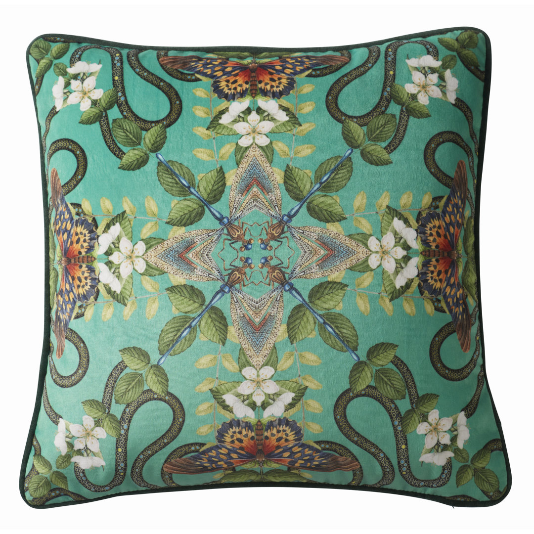 Emerald Forest Filled Cushion