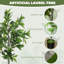 Laurel, arbre artificiel, plante artificielle en pot (vert)