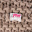 Pouf tricoté en coton 20 X 20-2074258004