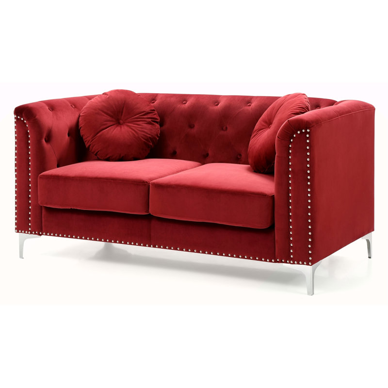Causeuse Chic, Rouge