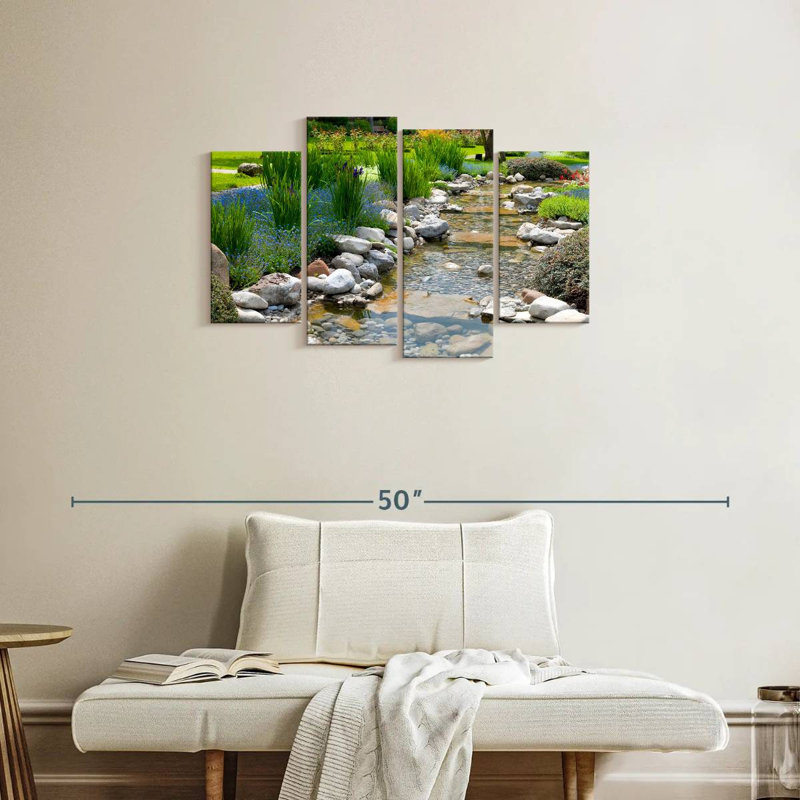 Jardin de style asiatique Kerrick, H 22 po x l 36 po
