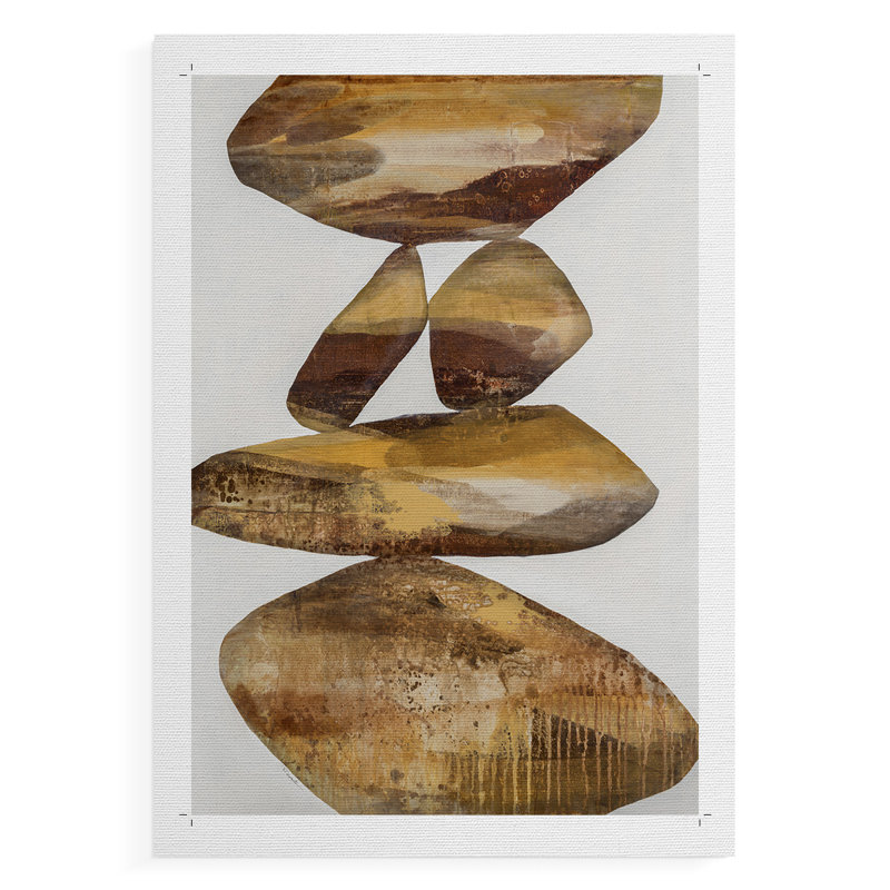 Rocks I -Canvas Print Only - NOT FRAMED, 60" H x 40" W