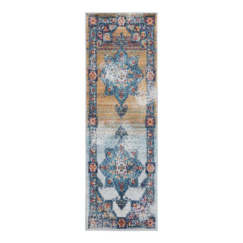 Honig Oriental Indoor Rug, Runner 2' x 6'