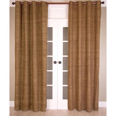 Linen Frayed edge Curtain - India's Heritage