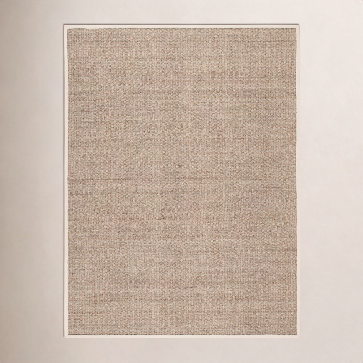 Dollard Natural Ivory Seagrass Rug, Rectangle 10' x 14'