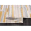 Tapis géométrique moderne contemporain pour le salon en jaune moutarde et beige-1103749036