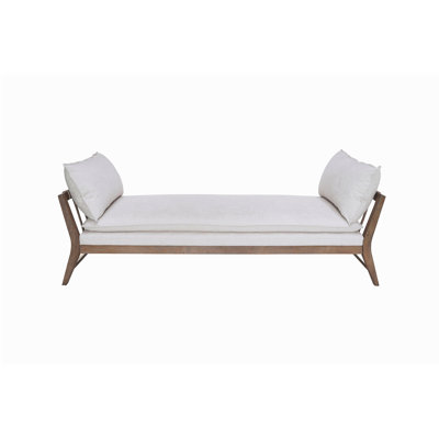 Daybed w/ Leather Strap Detail