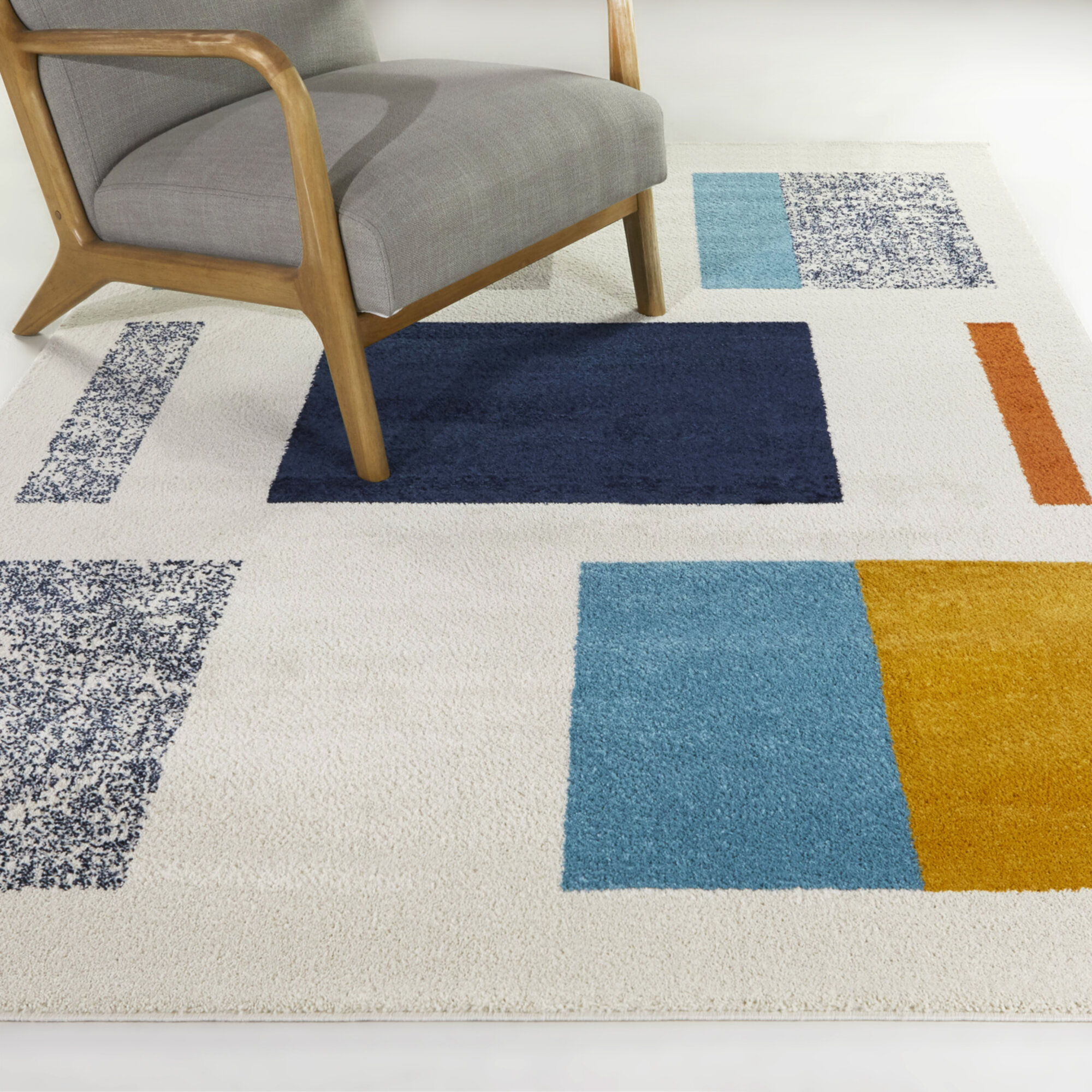 Chanson Cream Rug, Rectangle 7'10" x 10'