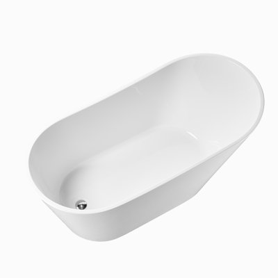 Ergonomic Acrylic Freestanding Bathtub Spa-quality Relaxation Bathroom Oasis