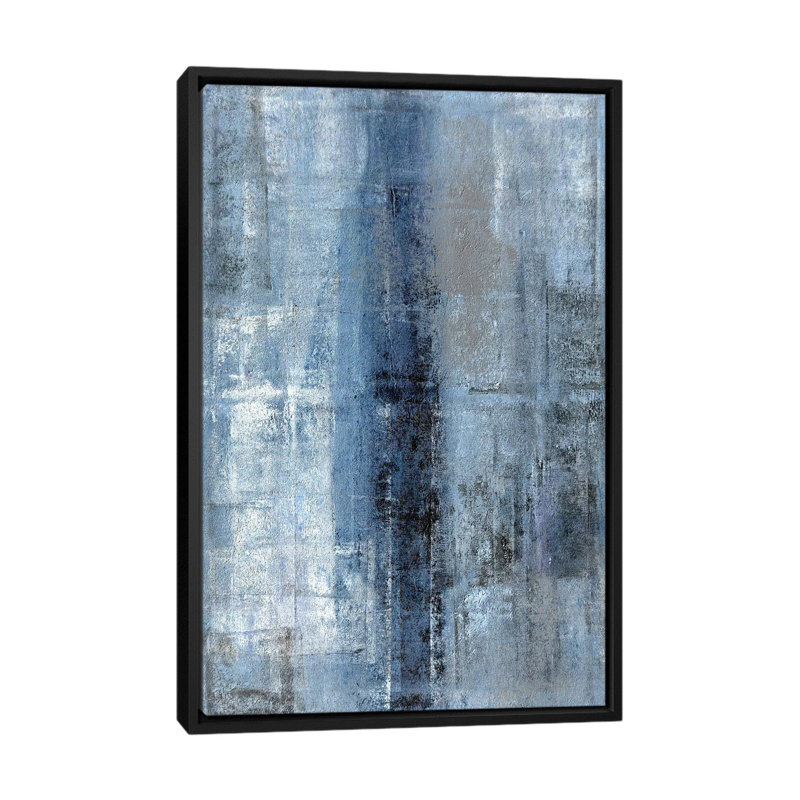 « number one », impression sur toile, H 26 po x l 18 po x P 1,5 po, Toile avec cadre flottant noir, Pas de tapis