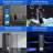 14-Bottle Mini Compressor Wine Fridge, Freestanding Beverage Cooler with UV-Protected Glass Door, Digital Touch Control 41–64°F, Reversible Door & Quiet Operation for Home Bar Car Use