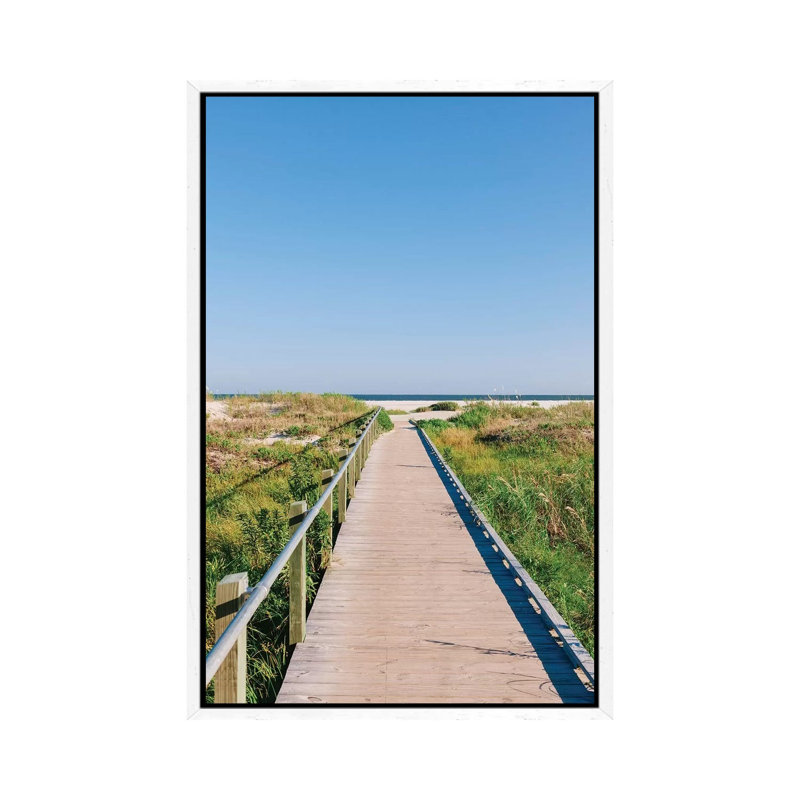 Sullivan's Island XXX by Bethany Young - Print on Canvas, 66.04cm H x 45.72cm W x 3.81cm D, White Framed