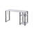 Writing Desk With 2 Tier Shelf-1523444200