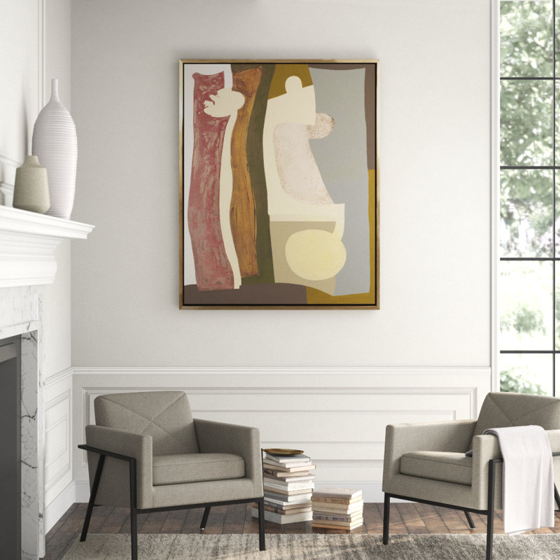 Figure Me In Painting, 48" H x 36" W x 2.25" D