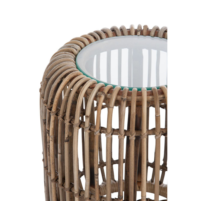 Osias Drum End Table