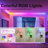 Modern Removable Battery Operated Wireless Fabric Shade Wall Sconce With Remote Control