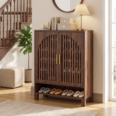 Armoire de rangement pour chaussures 24 paires avec tablettes réglables