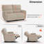 Causeuse inclinable électrique Zero Clearance-797372180