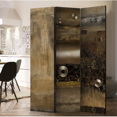 Chane Solid Wood Folding Room Divider