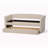 Sorrel Beige Contemporary Faux Leather Daybed with Trundle Bed, 33.61'' H X 42.44'' W X 86.01'' L-2042457921