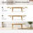 72"–104" Oak Veneer Extendable Rectangular Dining Table for 6–10