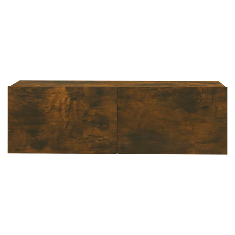TV Stand for TVs up to 43", Smoked Oak