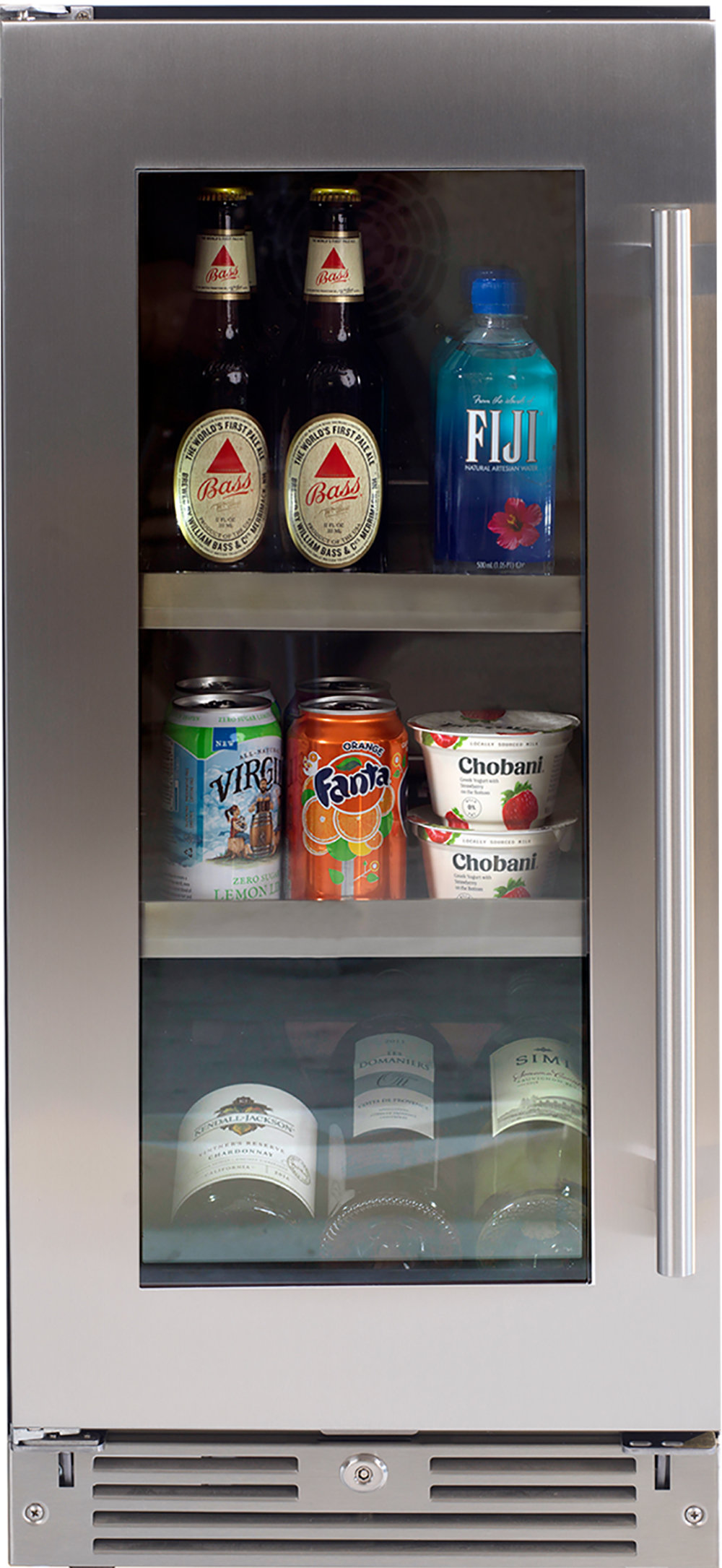 XO Appliance 15'' 3 Bottle and 66 Can Single Zone Freestanding/BuiltIn