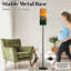 Grande lampe moderne sur pied avec télécommande à DEL à intensité variable, abat-jour réglable Sunset Forest
