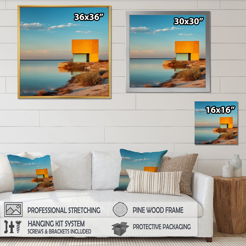 Lenka sur toile, Cadre simple noir, H 24 po x l 24 po x P 1 po