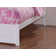 Flagg Solid Wood Storage Platform Bed with Footboard and Under Bed Drawers