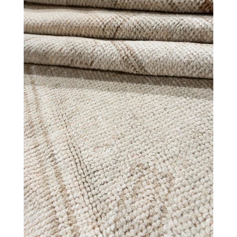 One-of-a-Kind Rectangle 4'2" X 11'8" Hand Knotted Area Rug