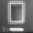 Carlecia LED Bathroom Mirror Backlight Mirror Touch Dimmable Wall Mount Anti-fog Smart Mirror-1263098658