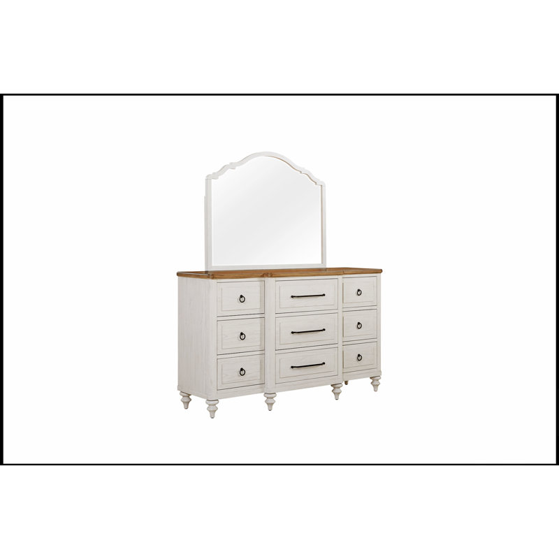 Élégant miroir en forme d'arche avec une finition en ciment doux, pour un décor moderne et traditionnel, 37" x 46"