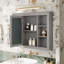 Armoire de rangement murale pour salle de bain, Pharmacie-294686307