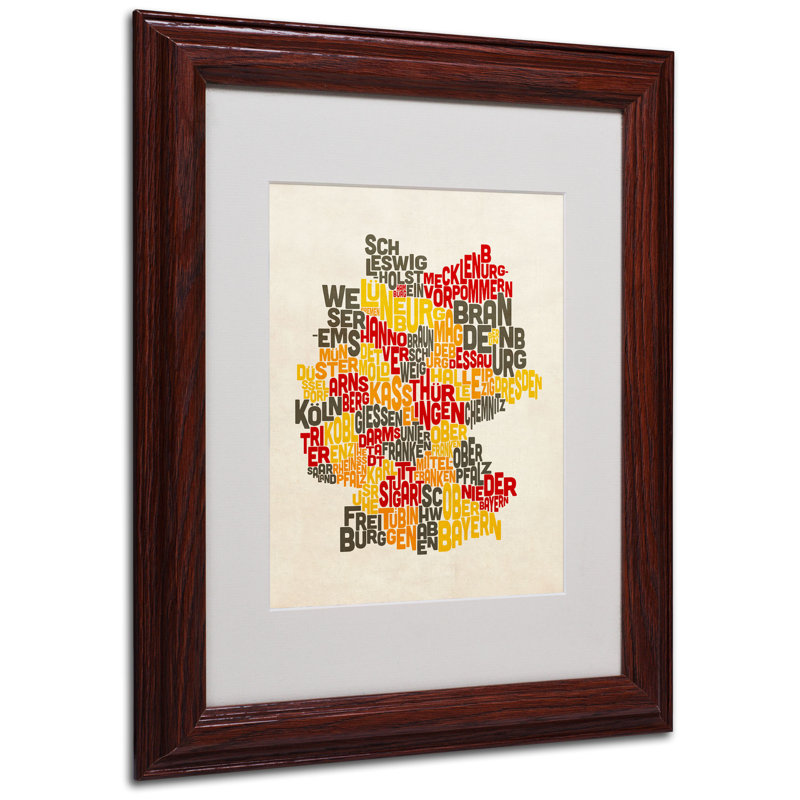 Modern & Contemporary, 14" H x 11" W x 0.5" D, Brown - Beveled