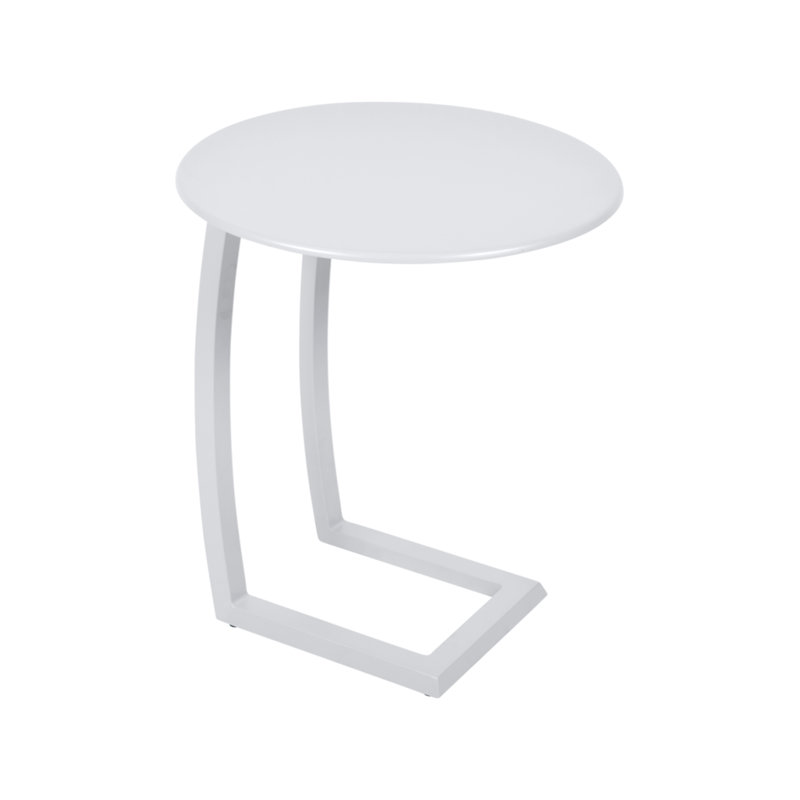 Alize Outdoor Round Side Table, Cotton