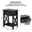 Mutchler Small End Table with Storage Shelf and Drawer, Solid Wood End Table for Bedrooms, Living Room End Table, End Table with Storage, Side Table with Drawers-1772812649