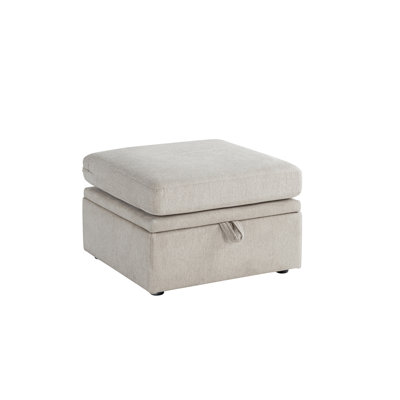 Repose-pieds en tissu