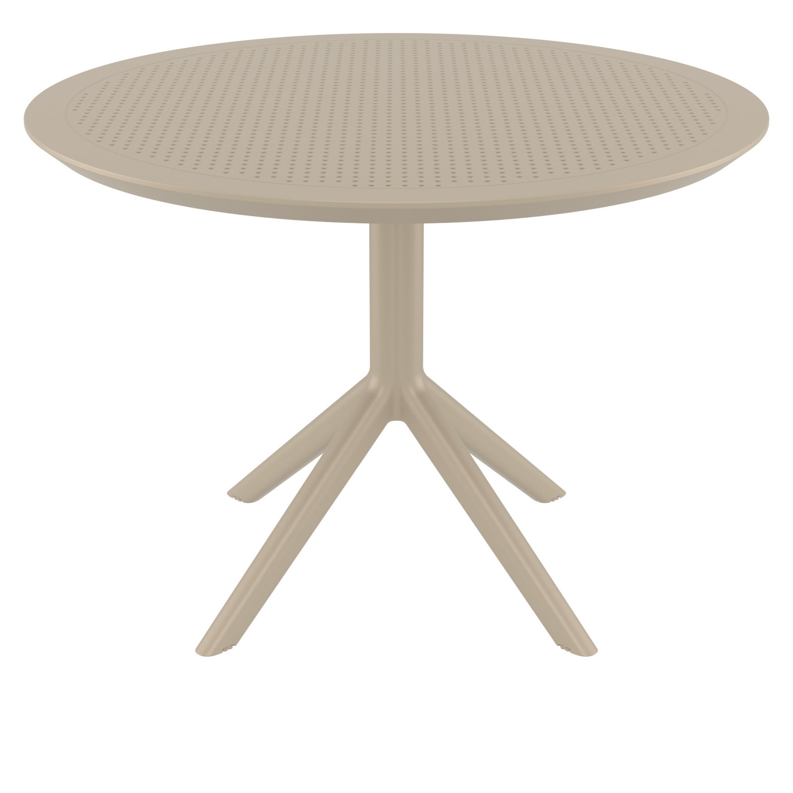 Nassau 41" Patio Dining Set, Taupe